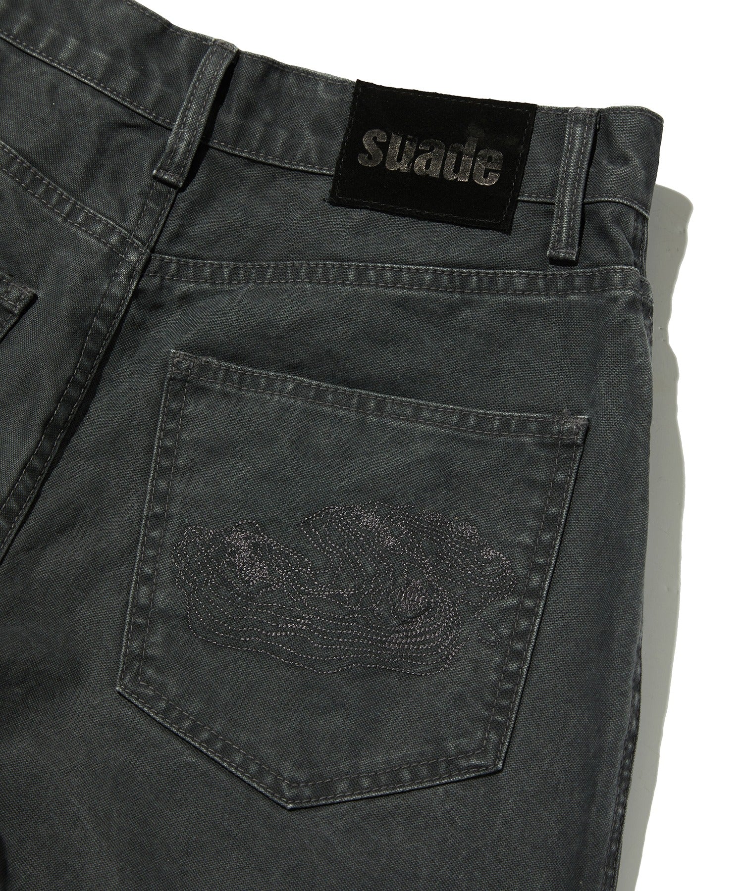 CONTOUR POCKET DENIM [WASHING BLACK]