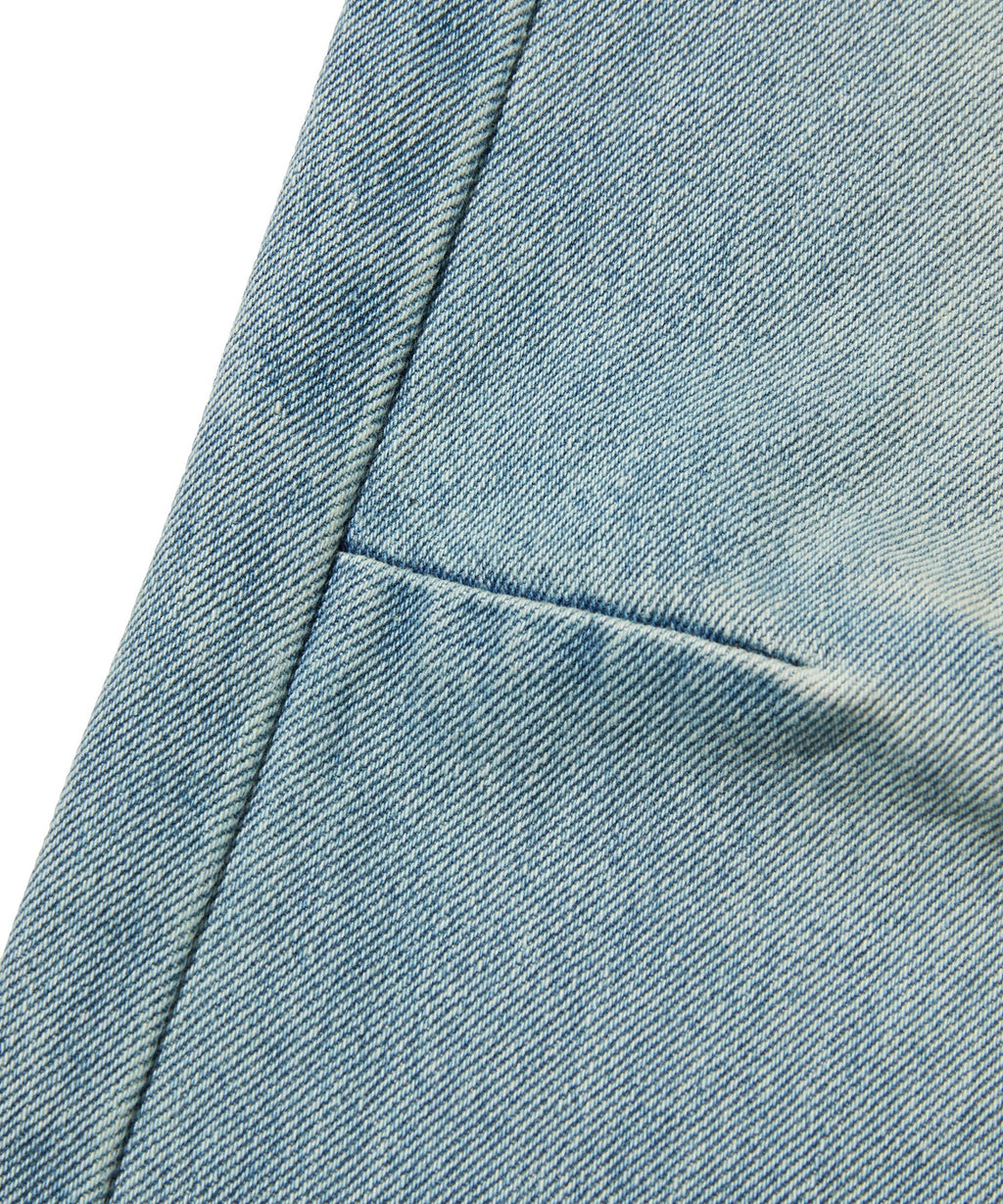 COLOR WASHED DENIM [BLUE]