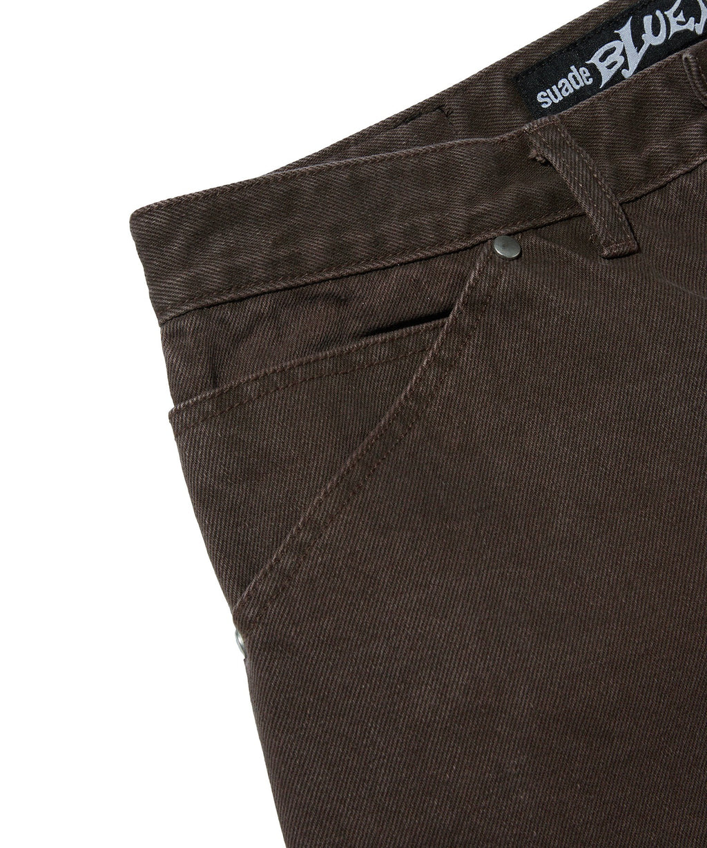 CONTOUR POCKET DENIM [BROWN]
