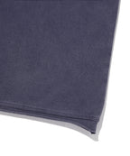 WASHED HENLEY NECK TEE [WASHING NAVY]