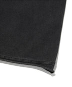 WASHED HENLEY NECK TEE [WASHING BLACK]