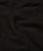 LOOSE SUADE HOOD ZIP UP [BLACK]