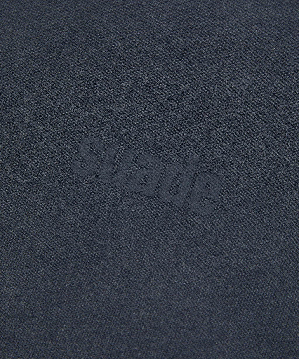 CROPPED WASHED HOOD ZIP UP [WASHING NAVY]