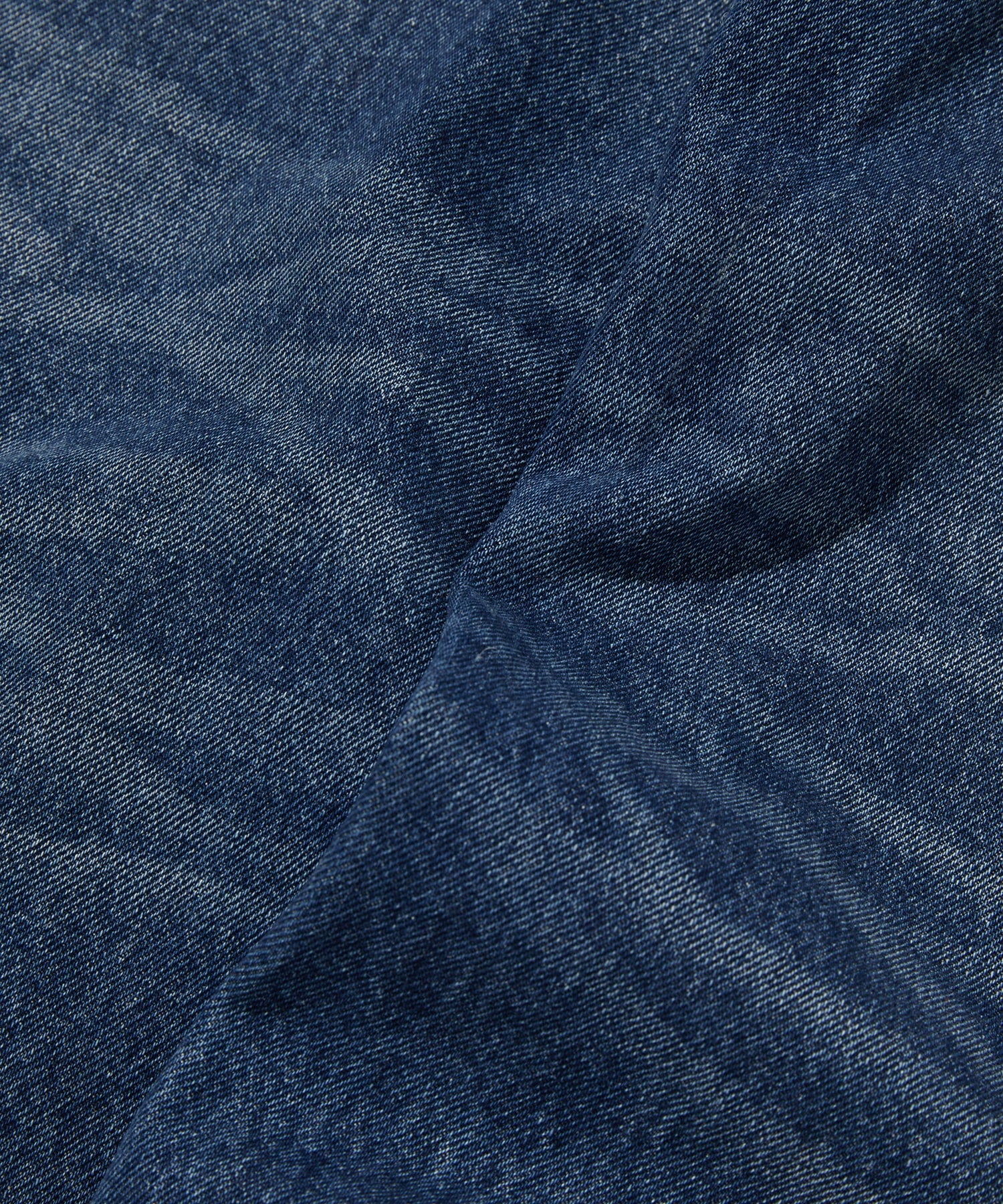 CURVED FLARE DENIM [BLUE]
