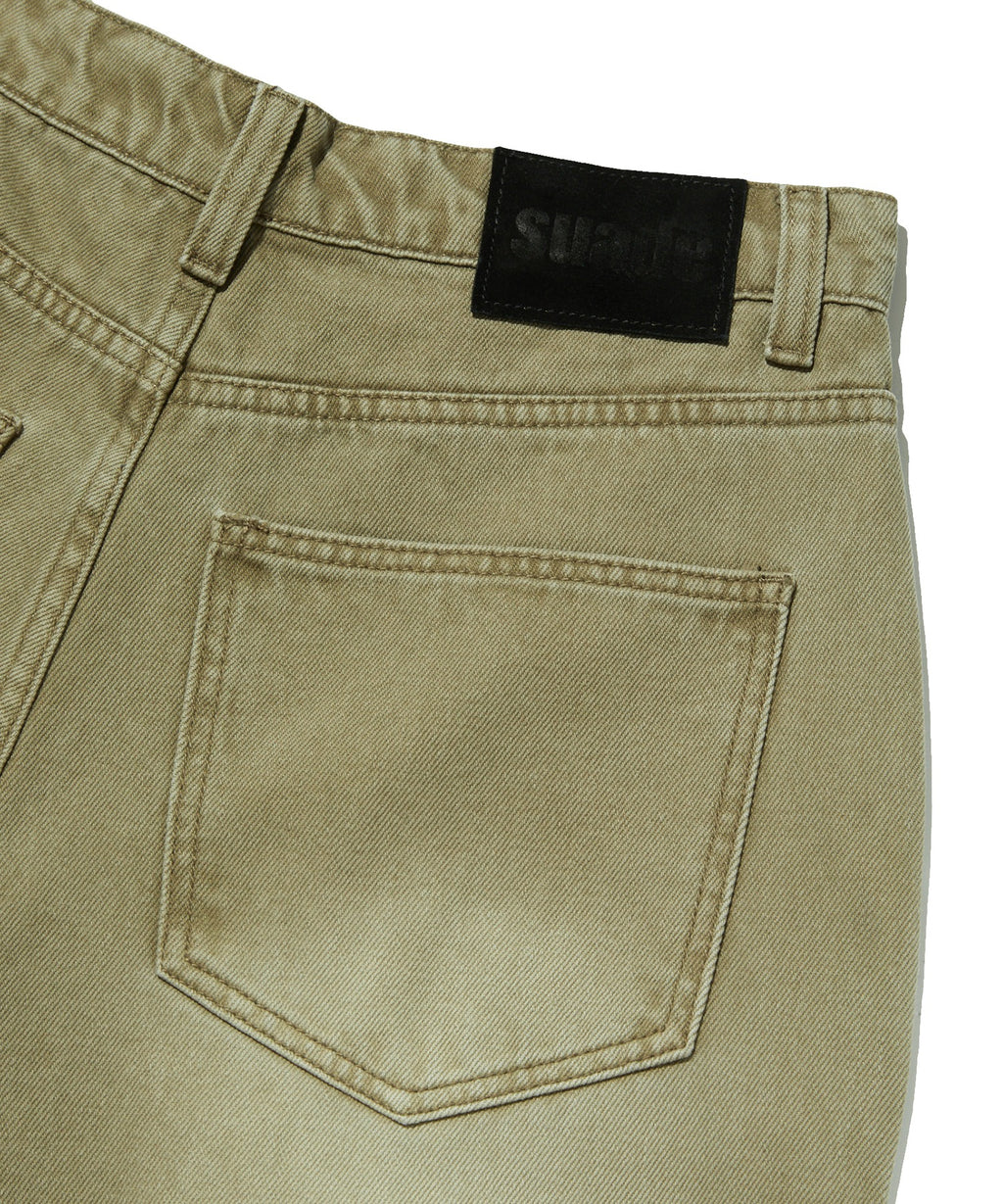 WRINKLE DENIM [OLIVE]