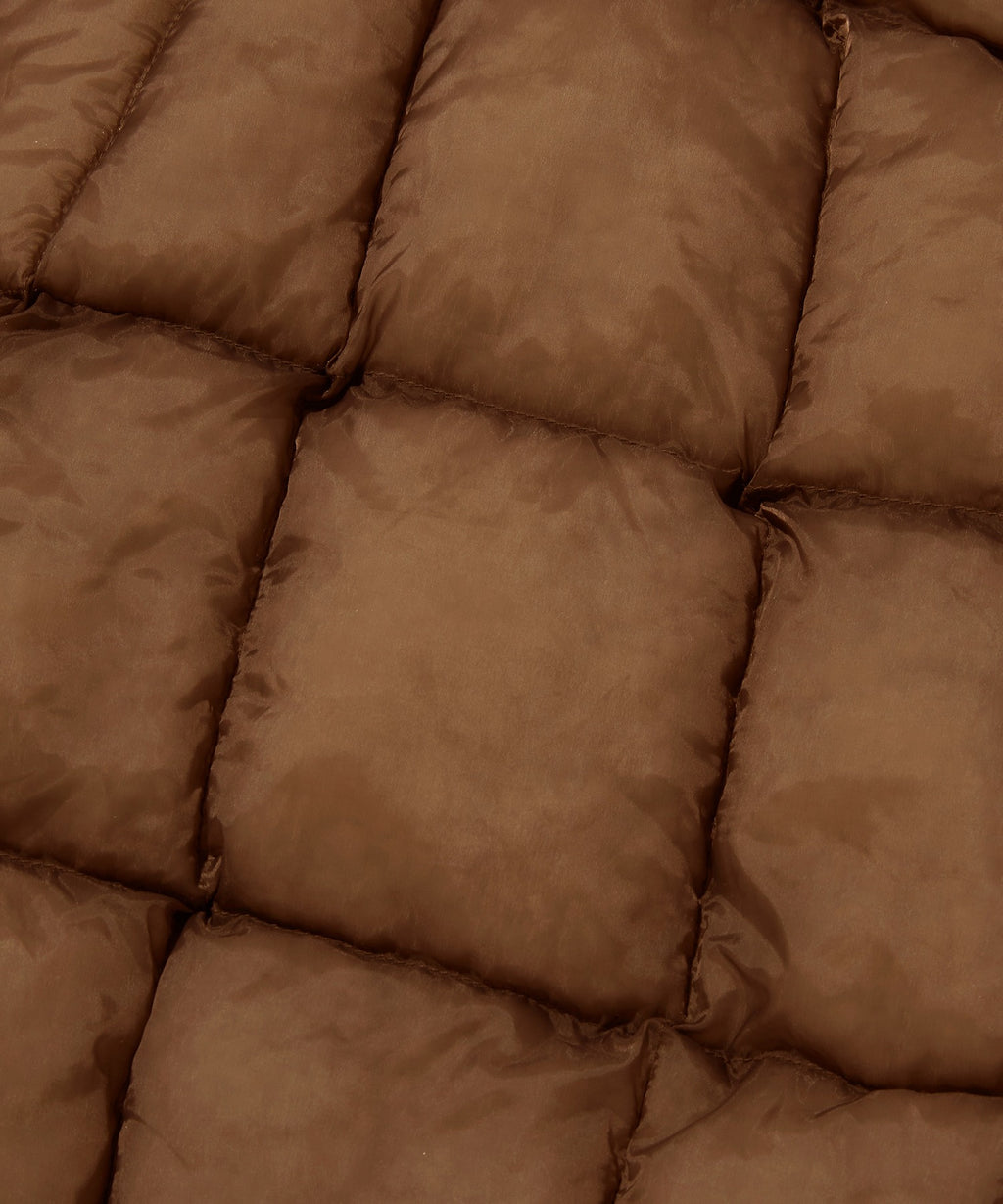 LIGHT PUFFER JACKET [BROWN]