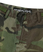 WASHED CARGO PANTS [GREEN CAMO]