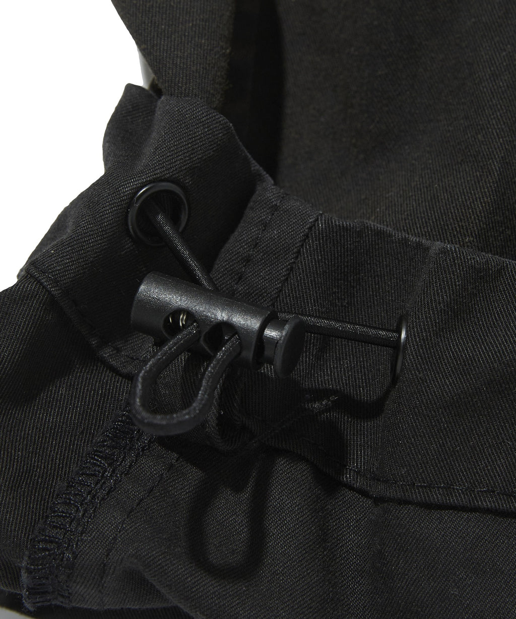 WASHED CARGO PANTS [DARK BLACK]