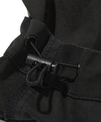 WASHED CARGO PANTS [DARK BLACK]