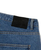 CARPENTER DENIM SHORTS [BLUE]