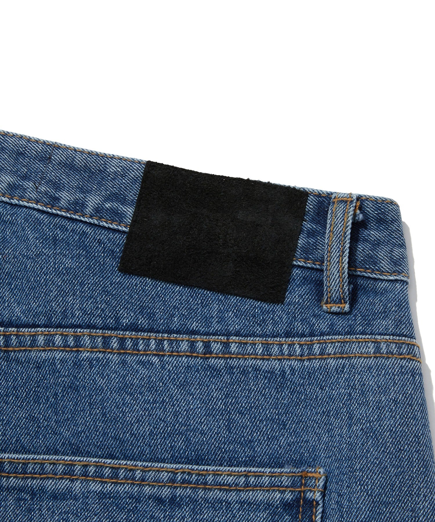 CARPENTER DENIM SHORTS [BLUE]