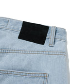 CARPENTER DENIM SHORTS [LIGHT BLUE]