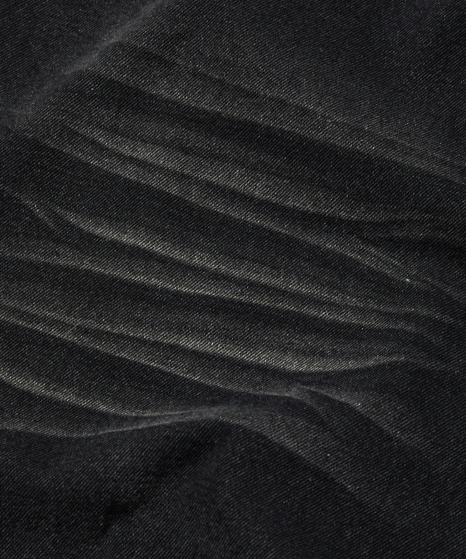 WRINKLE DENIM [BLACK]
