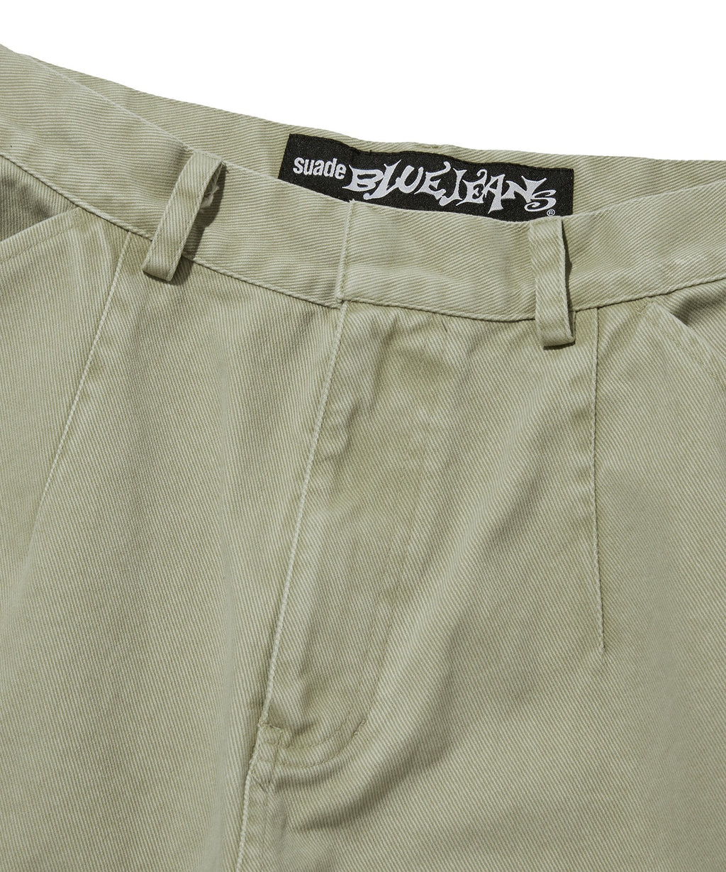 WIDE CHINO PANTS [KHAKI]