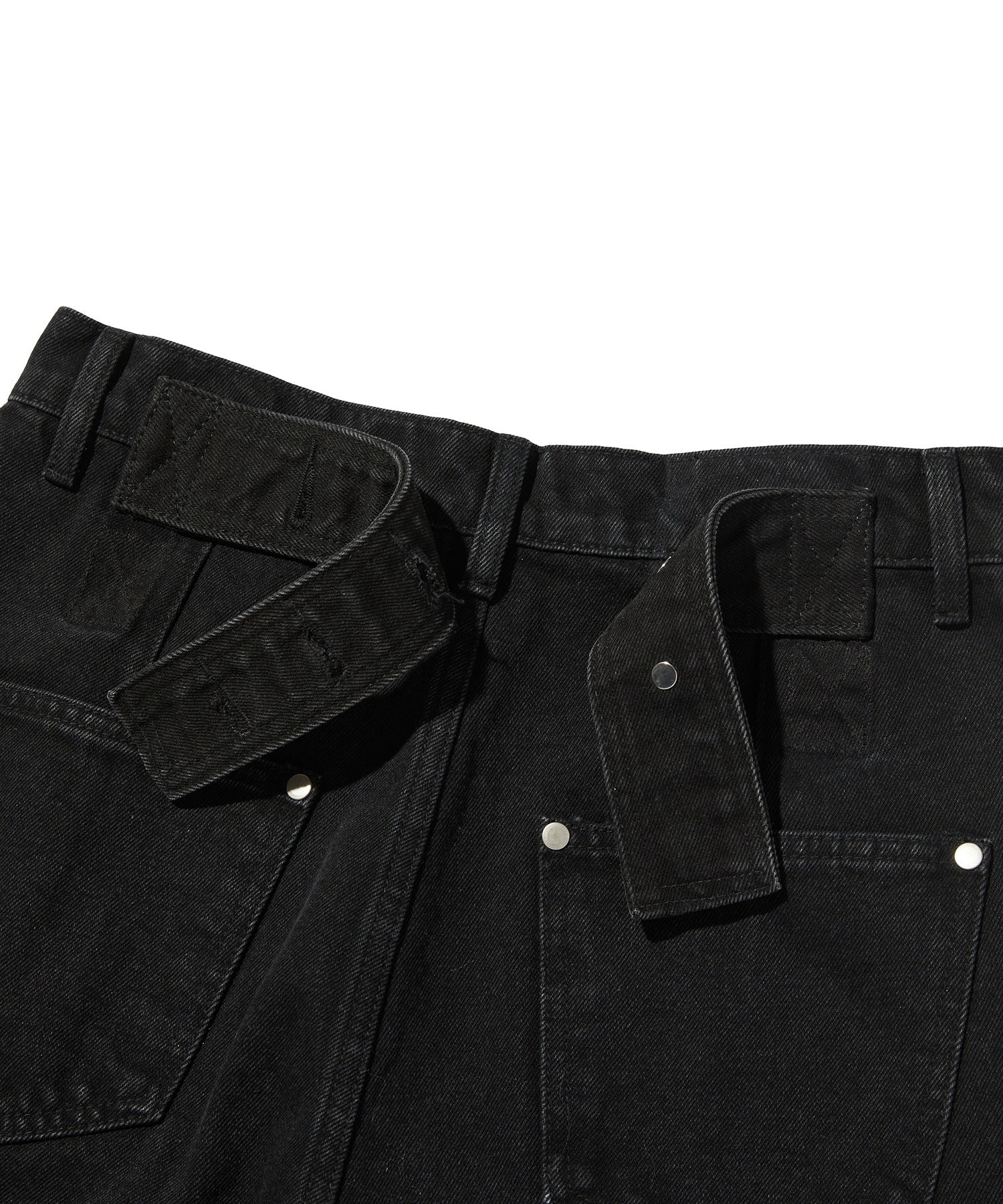 CINCH BACK DENIM [BLACK]