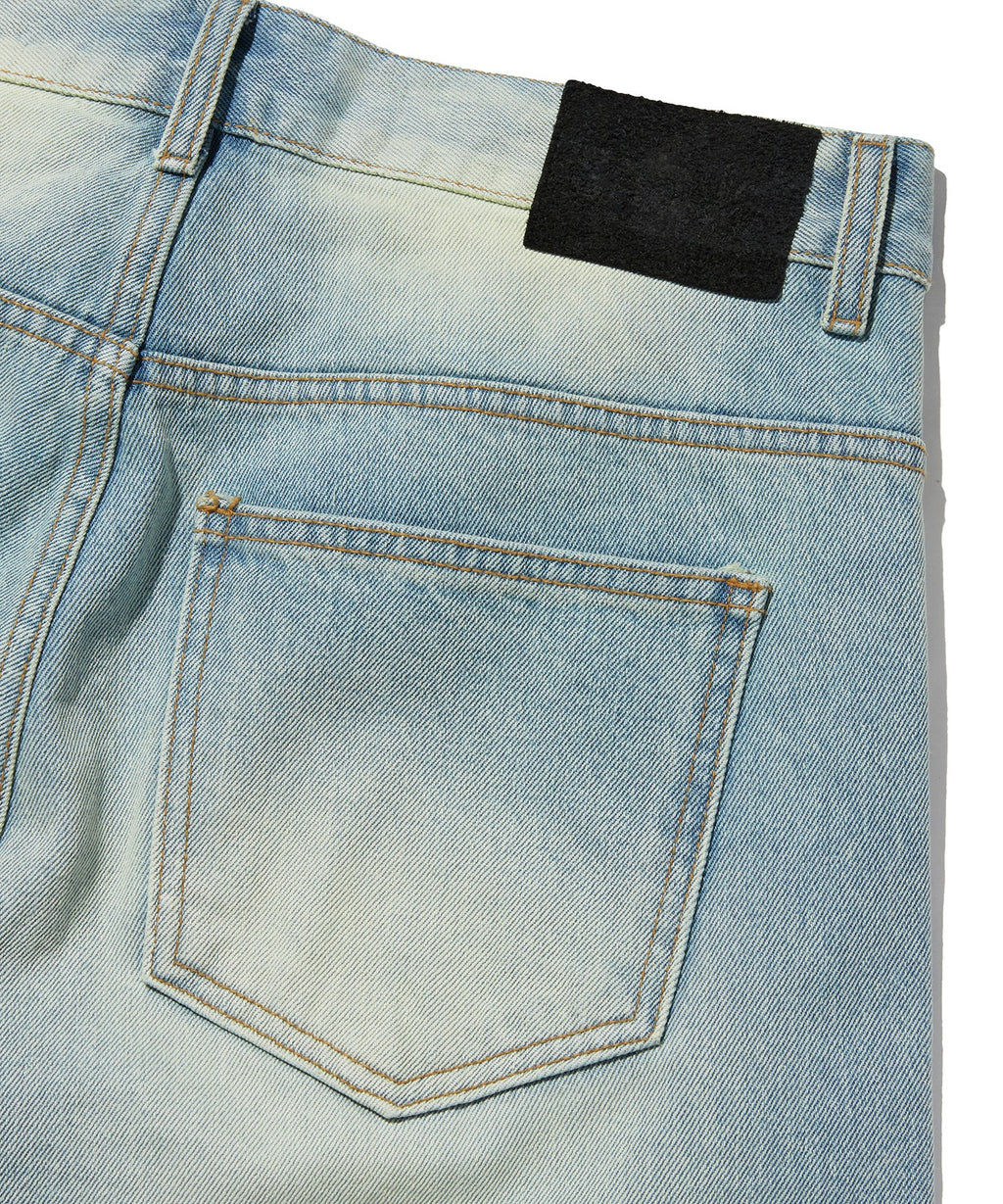 COLOR WASHED DENIM [BLUE]