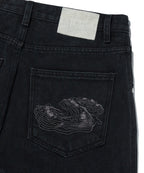 CONTOUR POCKET DENIM [BLACK]