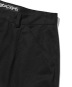 WIDE CHINO PANTS [BLACK]