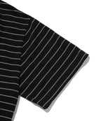 TEXTURED POCKET TEE [BLACK WHITE]