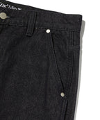 CURVED FLARE DENIM [RAW INDIGO]