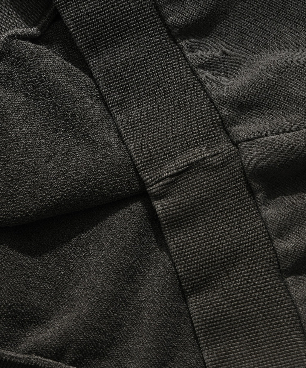FIRE SUADE HOODIE [PIGMENT BLACK]