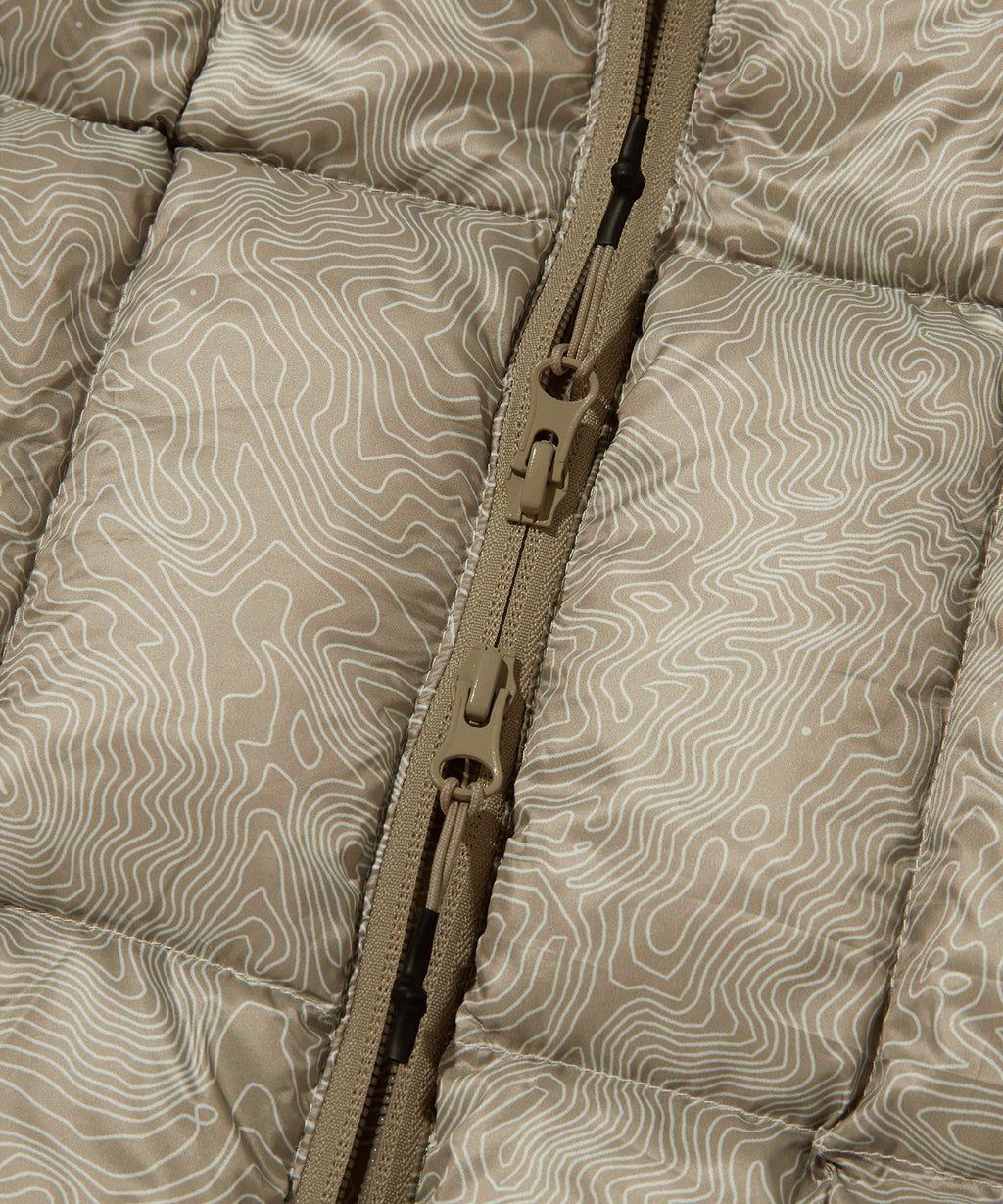 LIGHT PUFFER JACKET [BEIGE]