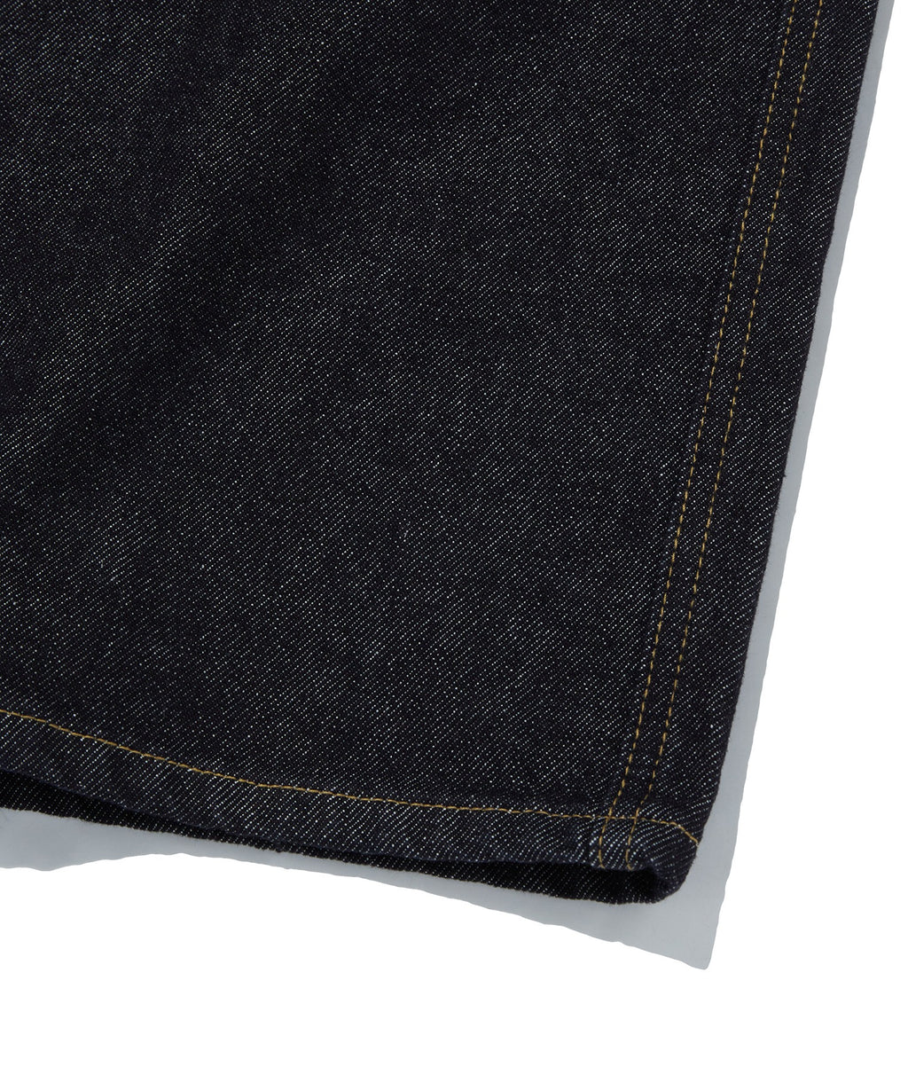 CARPENTER DENIM SHORTS [RAW INDIGO]