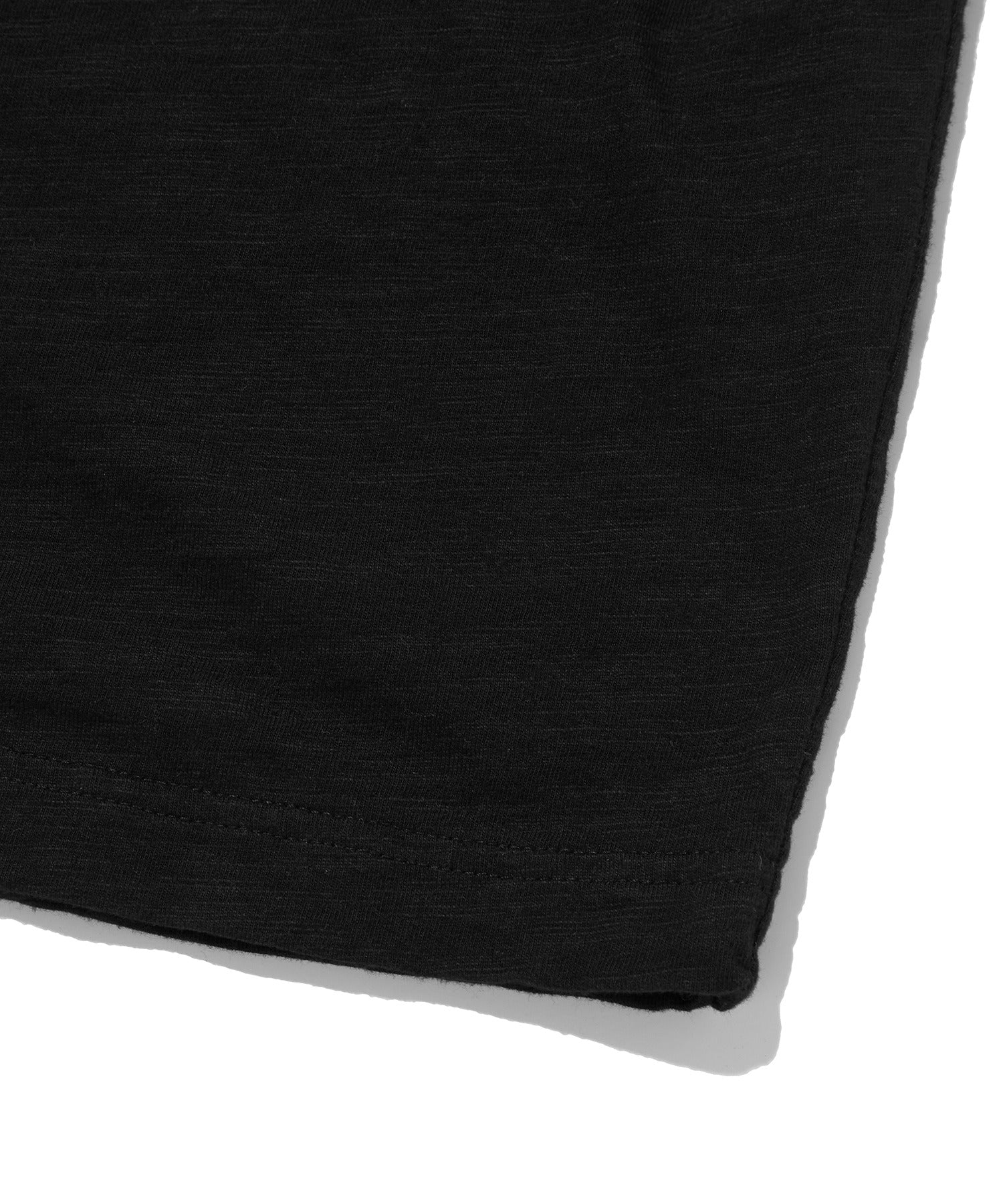 TEXTURED POCKET TEE [BLACK]