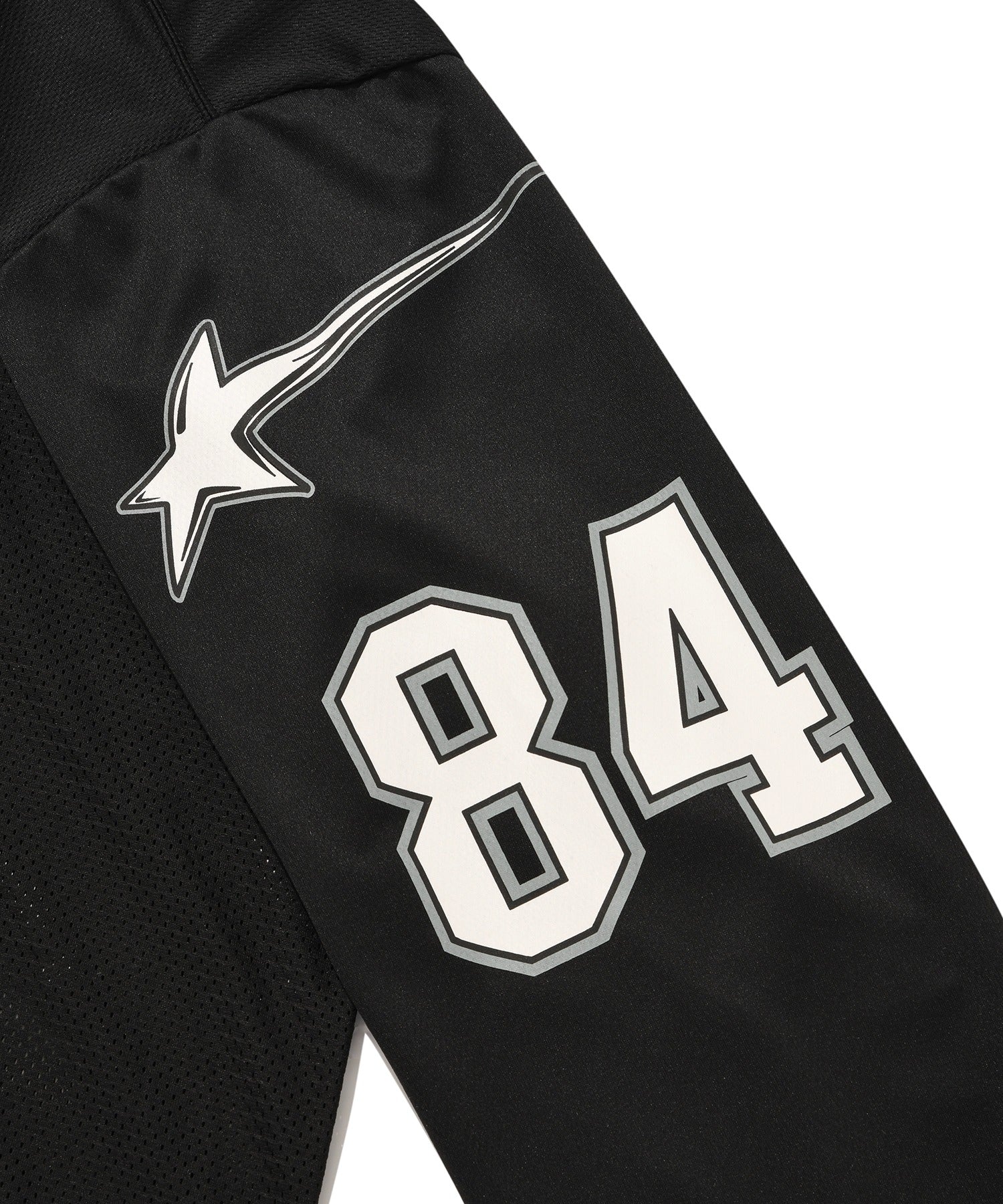 84 STAR RACING LONG SLEEVE [BLACK]