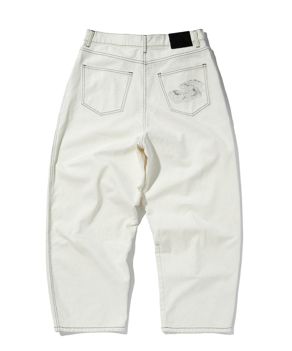 CONTOUR POCKET DENIM [WHITE]