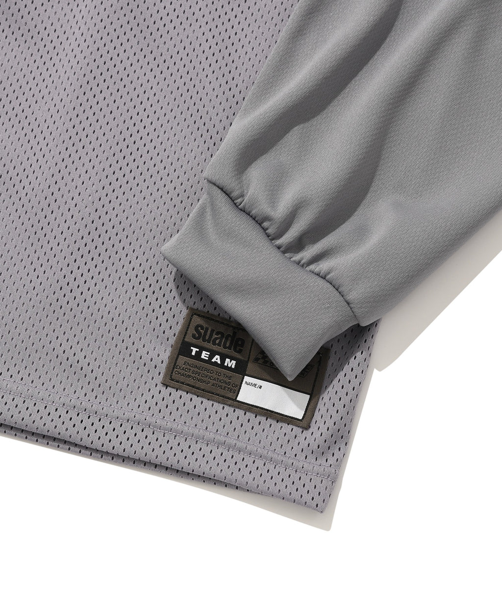 84 STAR RACING LONG SLEEVE [GRAY]
