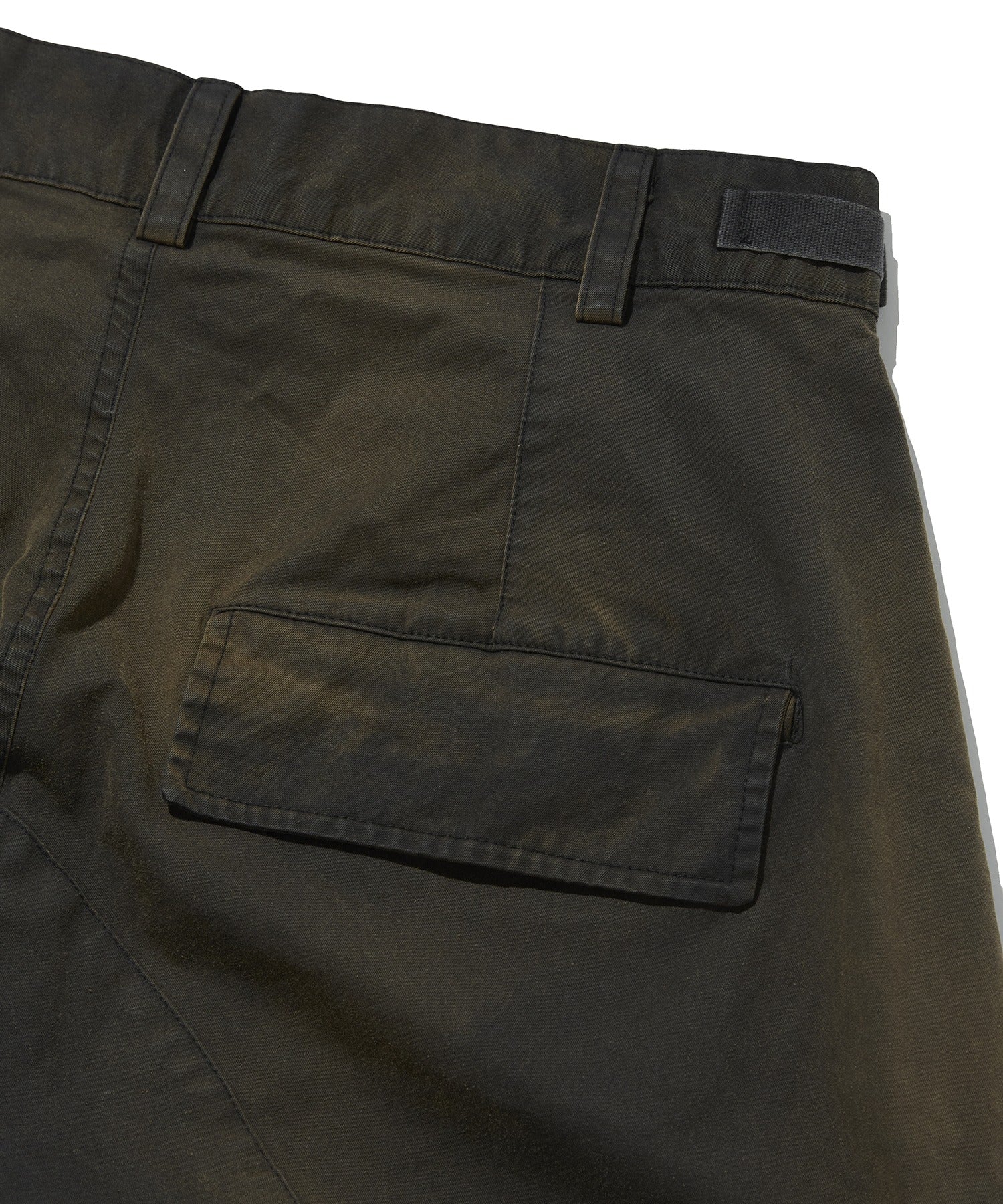WASHED CARGO PANTS [DARK BLACK]