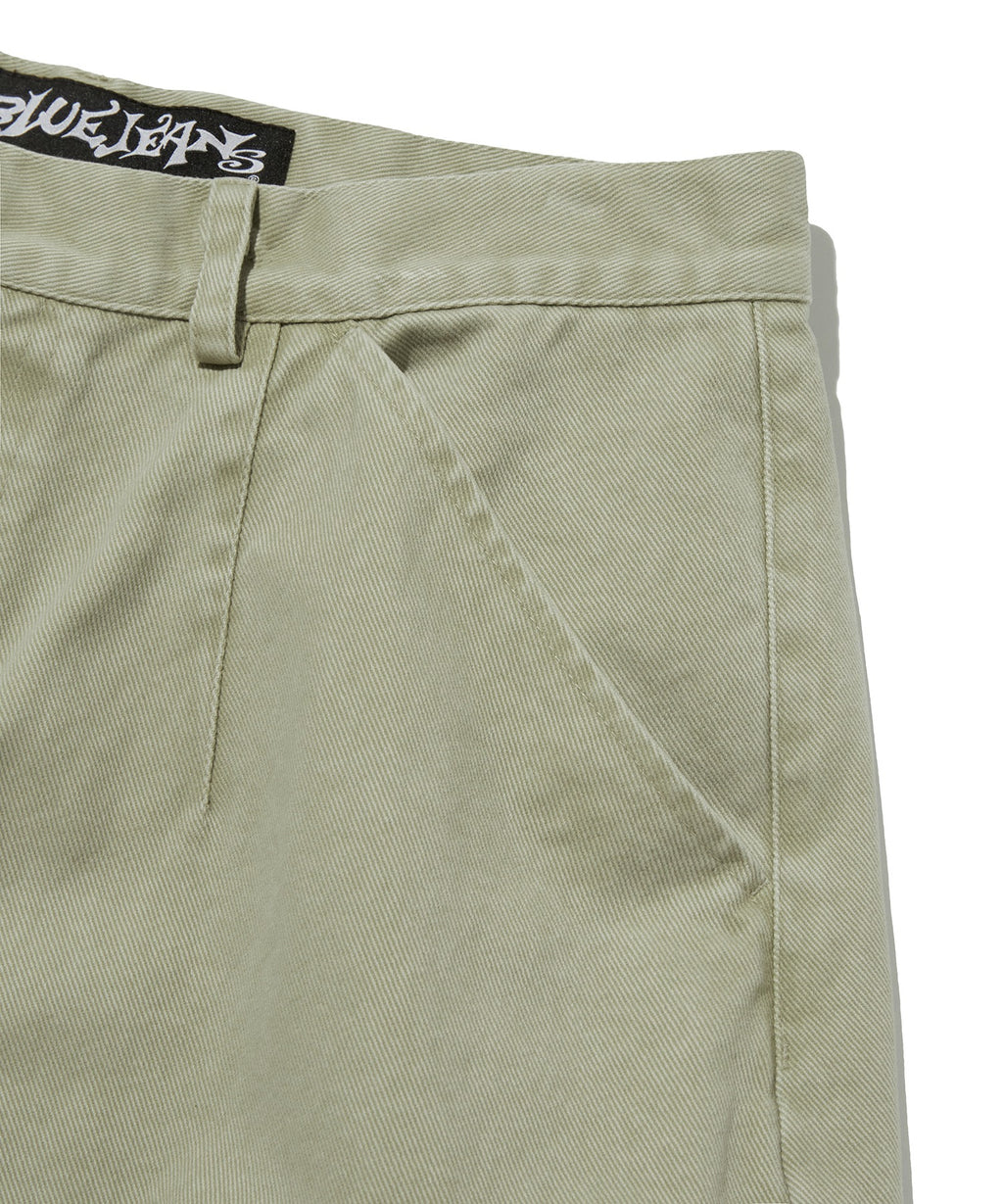 WIDE CHINO PANTS [KHAKI]