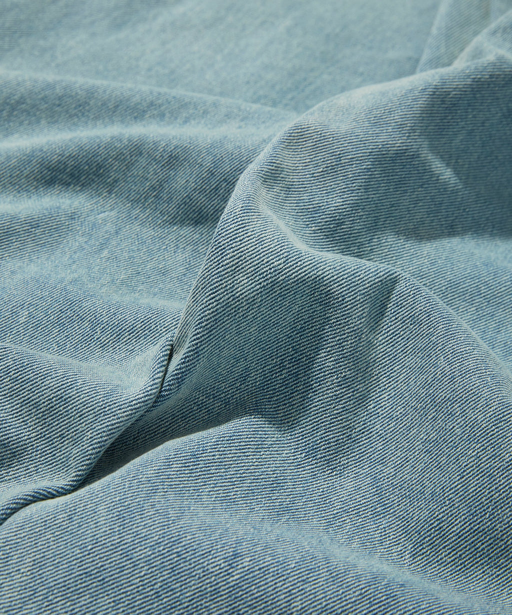 COLOR WASHED DENIM [BLUE]