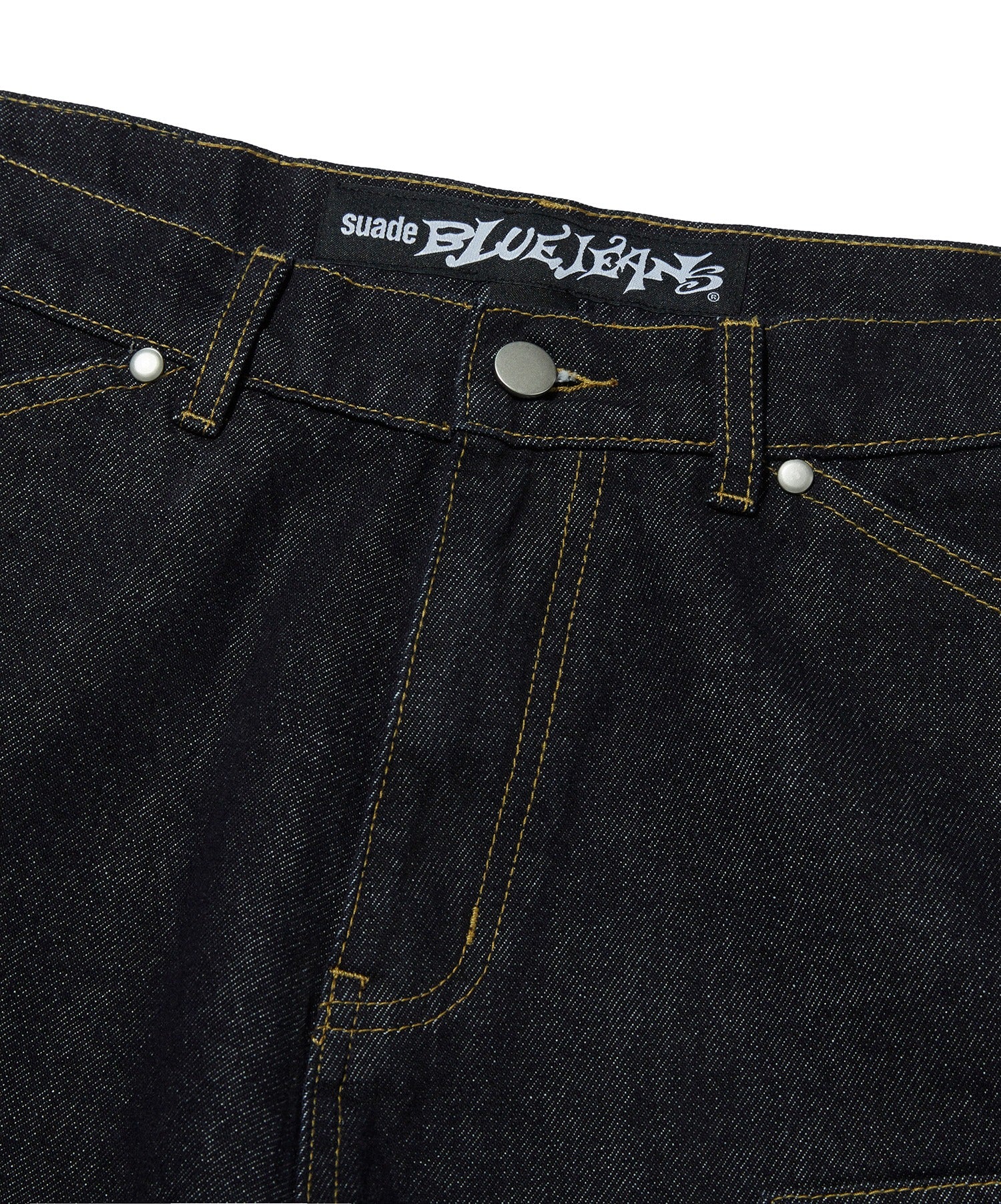 CONTOUR DOUBLE KNEE SHORTS [RAW INDIGO]