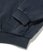 CROPPED WASHED HOOD ZIP UP [WASHING NAVY]