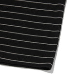 TEXTURED POCKET TEE [BLACK WHITE]