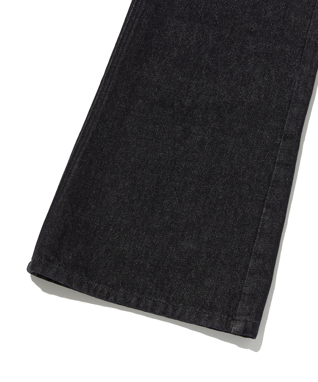 CURVED FLARE DENIM [RAW INDIGO]