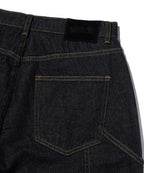 CARPENTER DENIM SHORTS [RAW INDIGO]