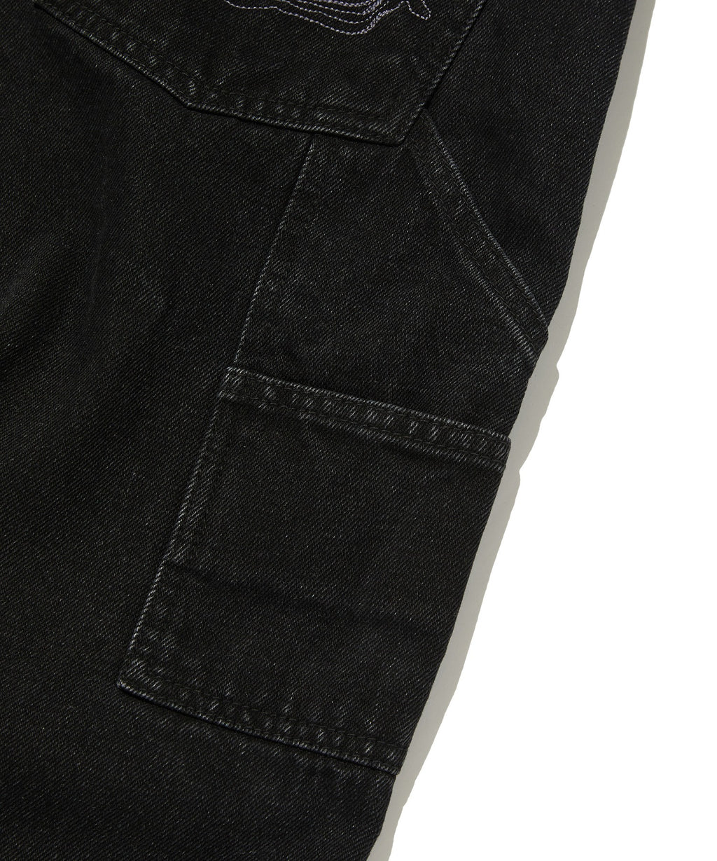 CONTOUR DOUBLE KNEE SHORTS [BLACK]