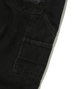 CONTOUR DOUBLE KNEE SHORTS [BLACK]