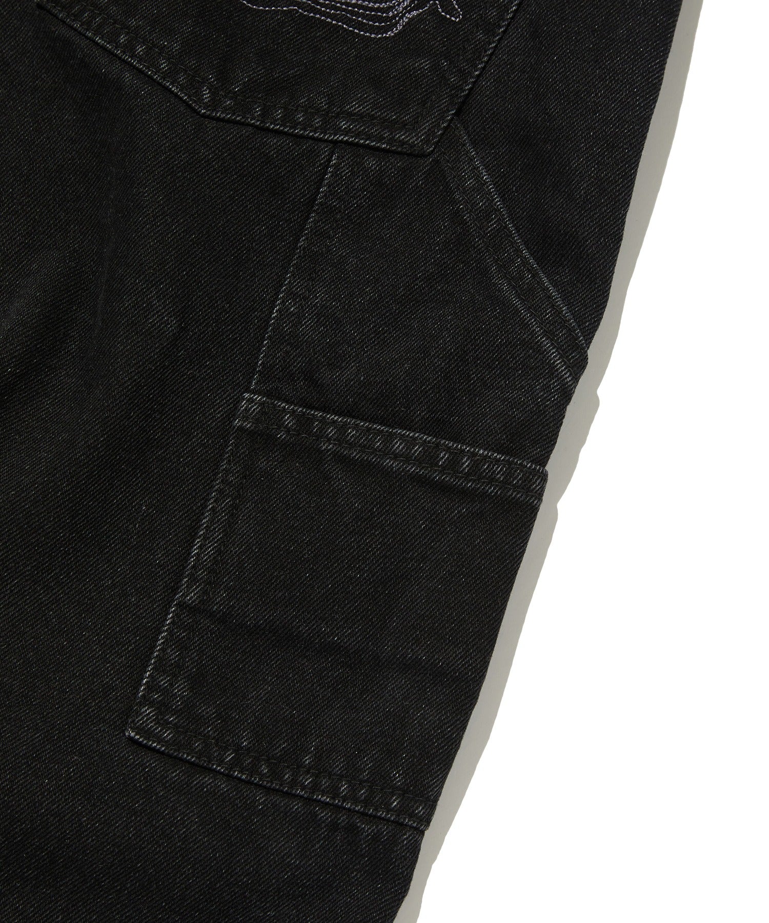 CONTOUR DOUBLE KNEE SHORTS [BLACK]