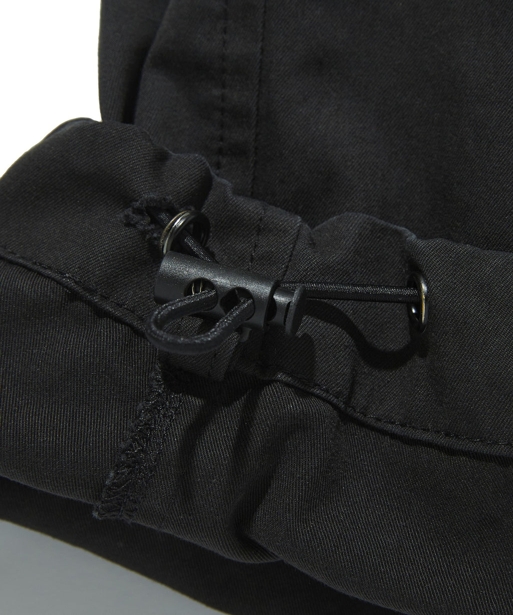 WASHED CARGO PANTS [BLACK]