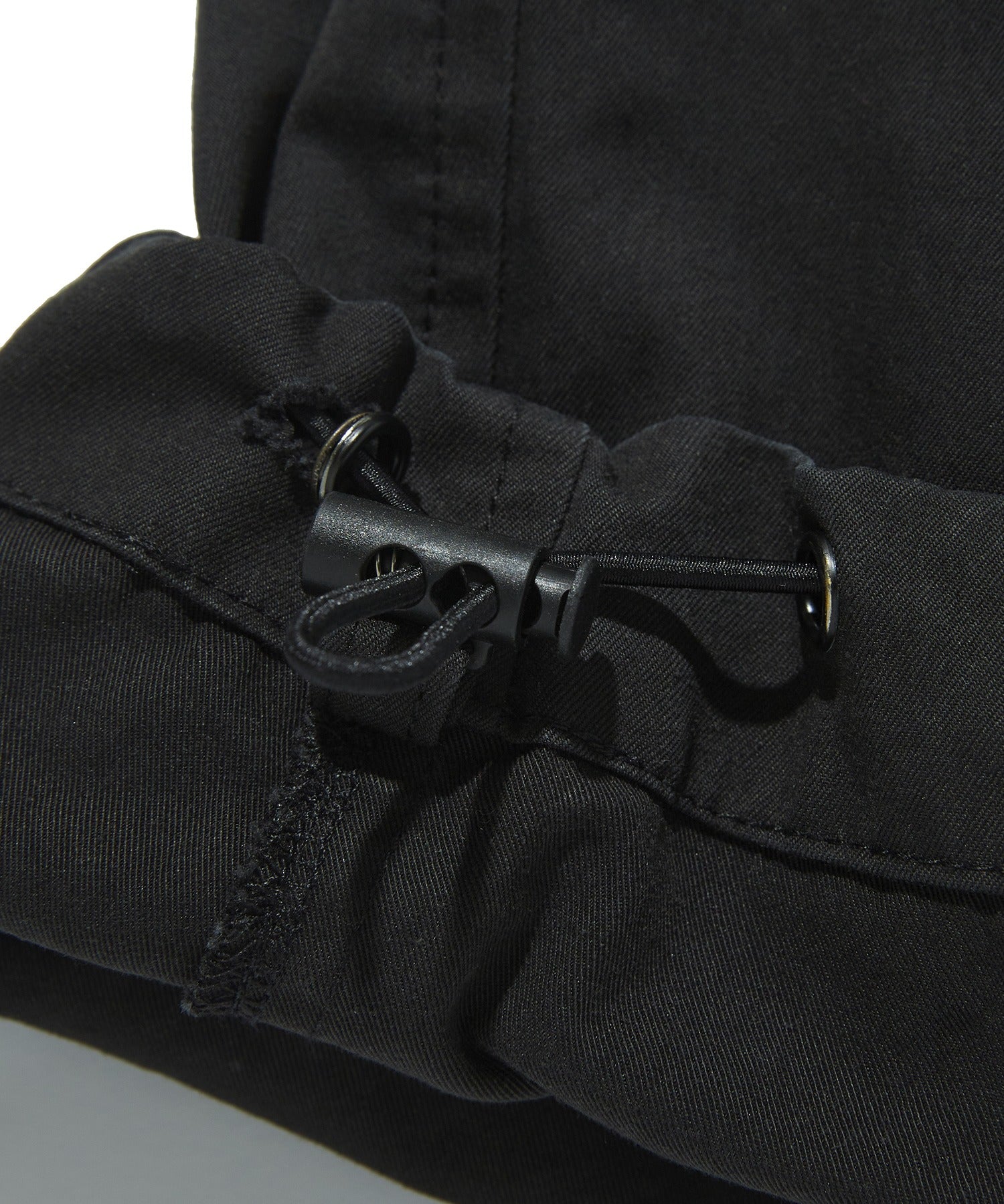 WASHED CARGO PANTS [BLACK]