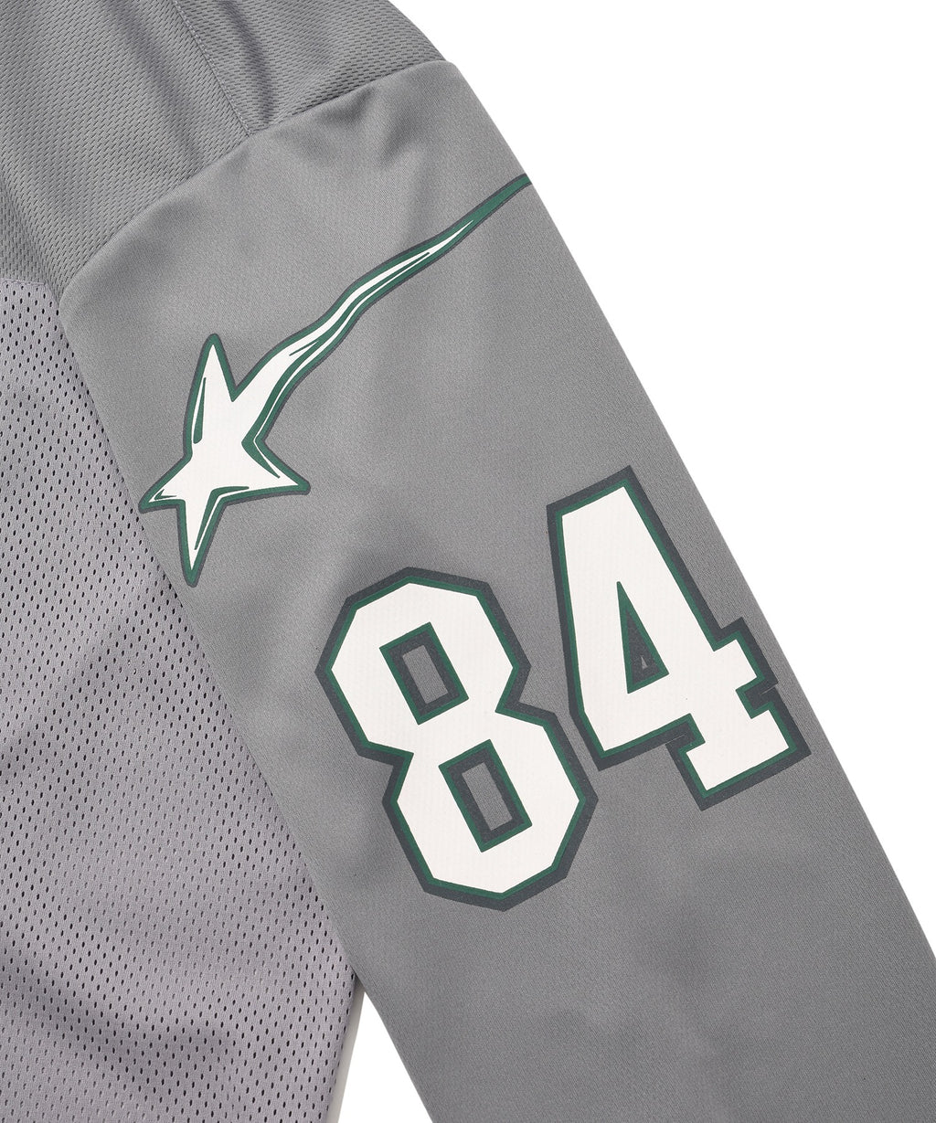 84 STAR RACING LONG SLEEVE [GRAY]