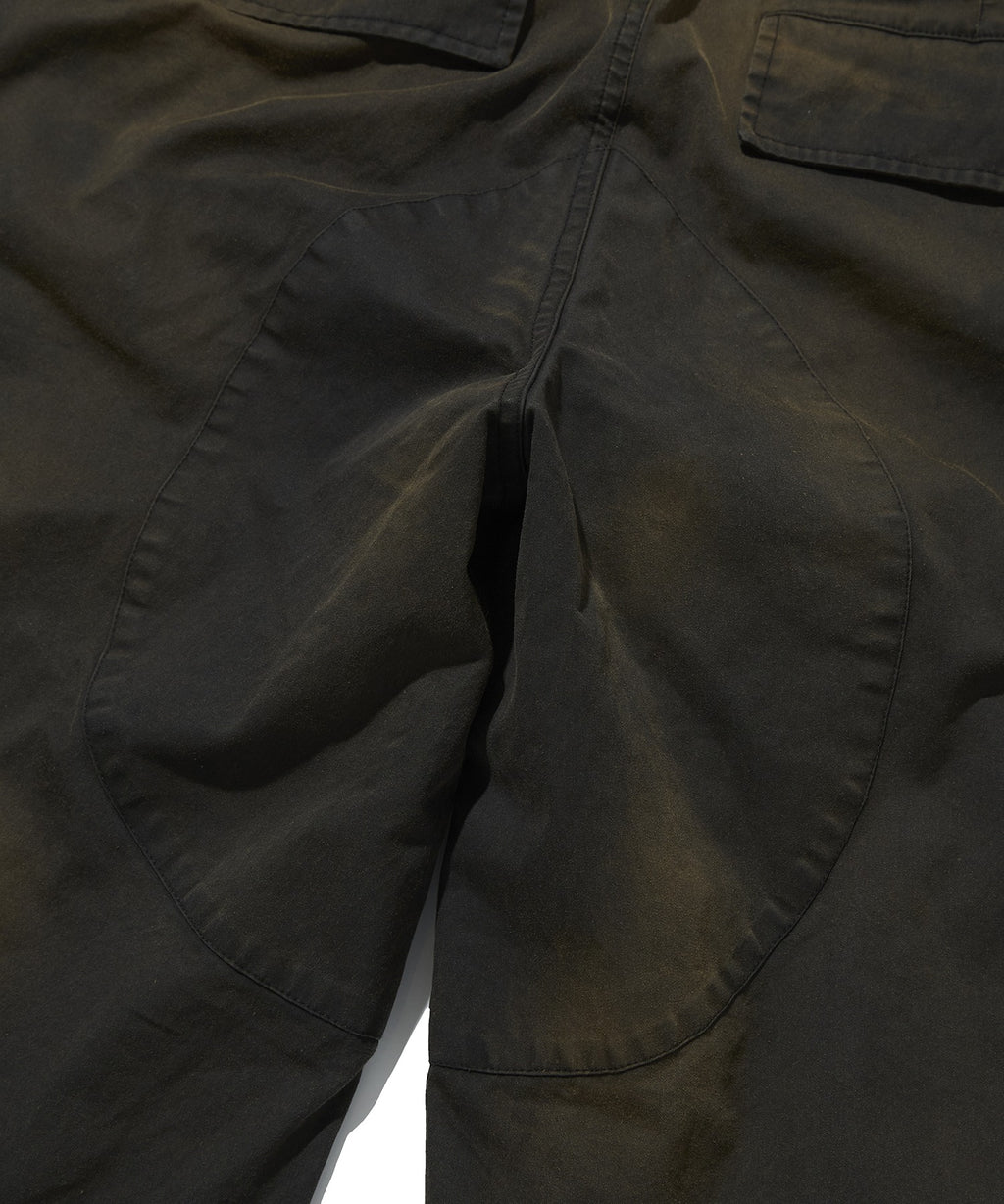 WASHED CARGO PANTS [DARK BLACK]