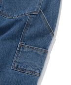 CARPENTER DENIM SHORTS [BLUE]