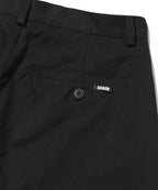 WIDE CHINO PANTS [BLACK]