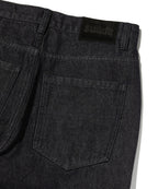 CURVED FLARE DENIM [RAW INDIGO]