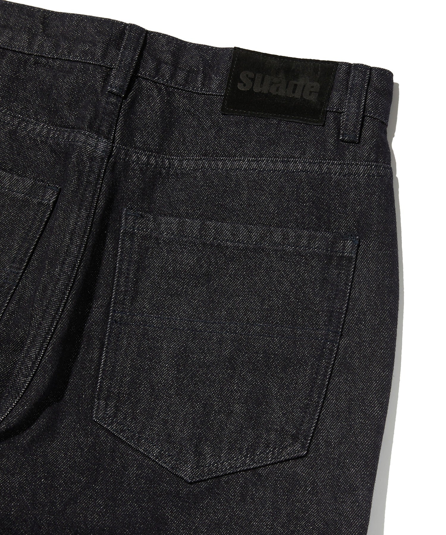CURVED FLARE DENIM [RAW INDIGO]
